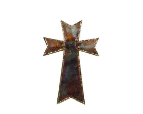 Copper Art Cross - Large - Wall Decor