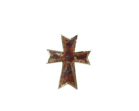 Copper Art Cross - Small - Wall Decor