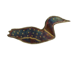 Copper Art Loon - Large Wall Decor