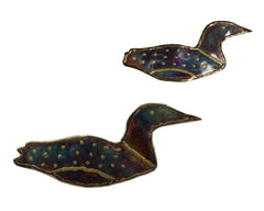 Copper Art Loon - Large Wall Decor