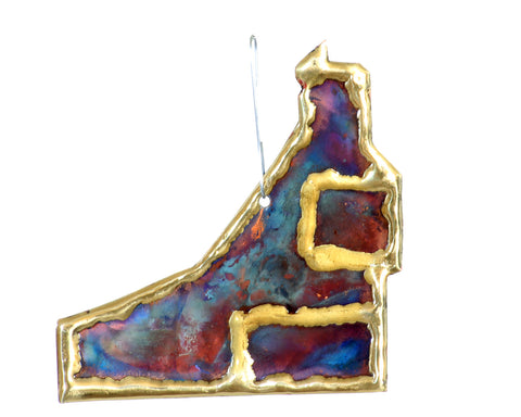 Copper Art Mine Shaft Ornament