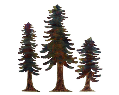 Copper Art Pine Tree - Medium - Wall decor