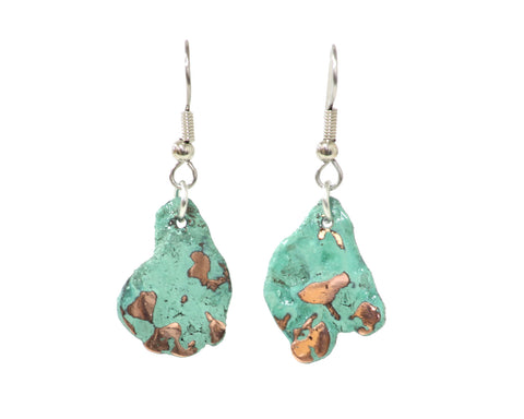 Splash Copper Earrings