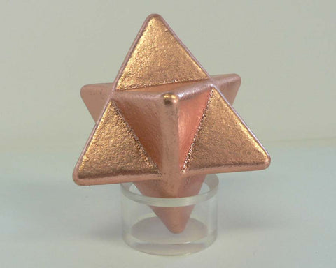 Copper Merkaba LG 12pc Flat