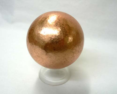 Large Copper Spheres - 18pc flat