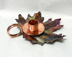 Maple Leaf Candle Holder