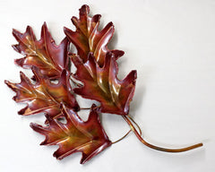 Large Five Leaf Oak Spray