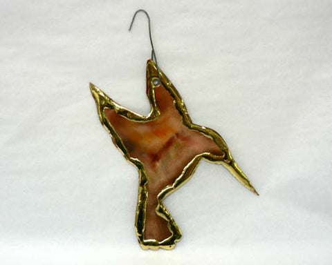 Copper Art Hummingbird