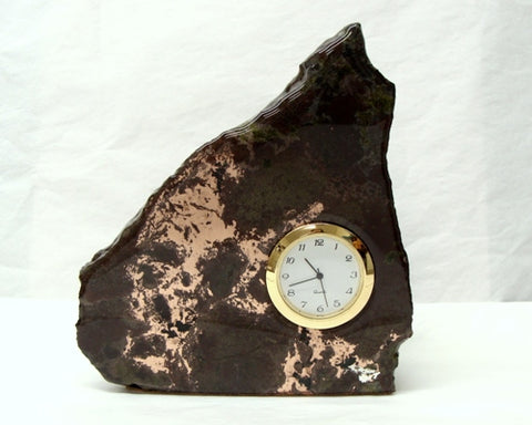Copper Ore Medium Mini Quartz Clock