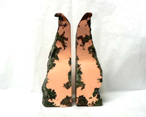 Medium Float Copper Bookends