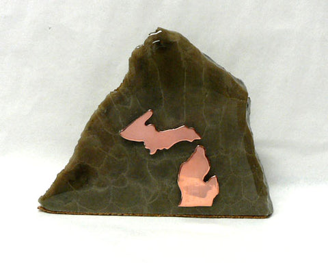 Small Petoskey Decorators with Copper Michigan