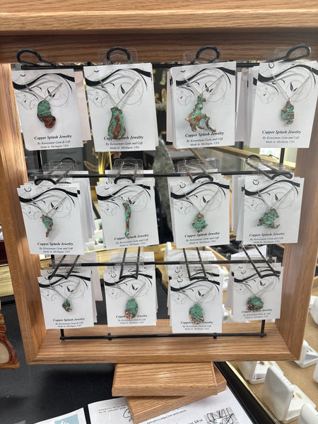 Large Spinning Splash Jewelry Display