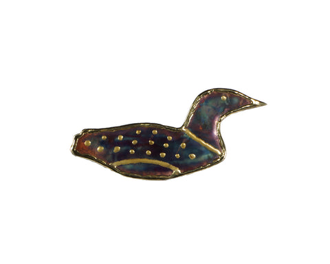 Copper Art Loon Wall Decor - Small