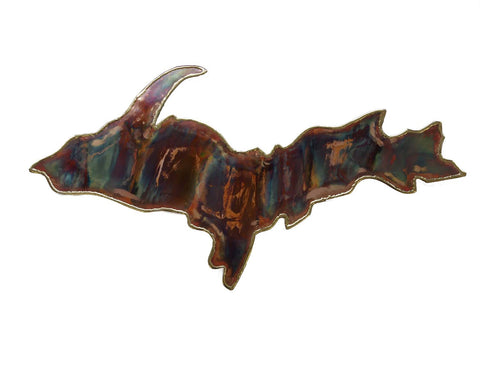Copper Art Upper Peninsula - Large - Magnet