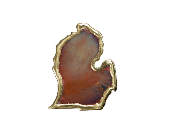 Copper Art Lower Michigan - Small - Magnet