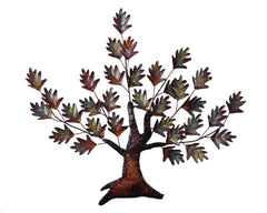 Copper Art Oak Leaf Tree