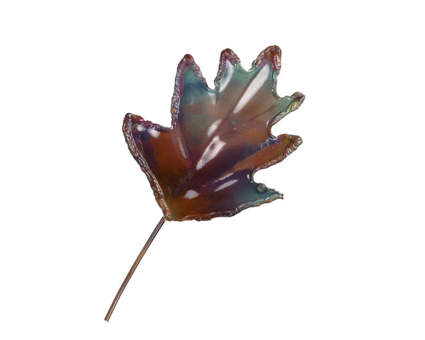 Copper Art Oak Leaf Ornament