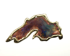 Copper Art Lake Superior Magnet