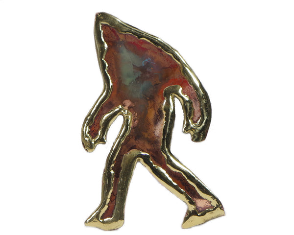 Copper Art Sasquatch Magnet