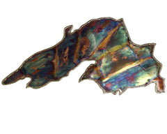 Copper Art Lake Superior - Large - Wall Decor