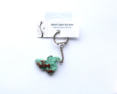 Splash Copper Keychain