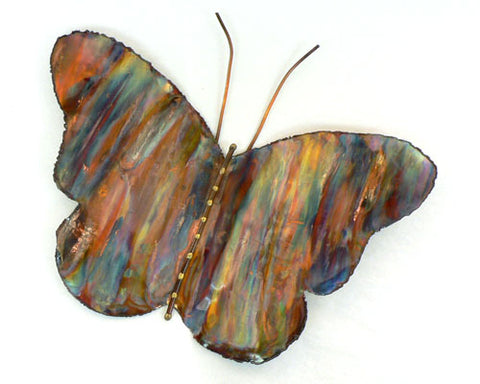 Copper Art Butterfly Wall Decor - Extra Large