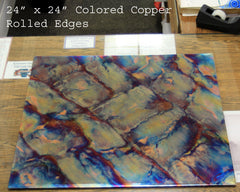 Copper Counter Topper - Flame Enhanced