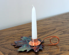 Maple Leaf Candle Holder
