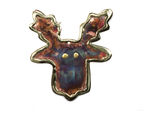 Moose Head Ornament