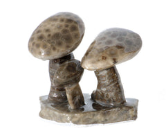 Petoskey Stone Mushroom Triple