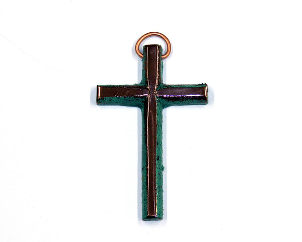 Solid Copper 3 1/2" Mini Cross