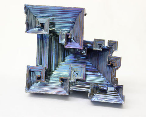 Colored Bismuth - 12pc flat 3 1/2" to 4" size