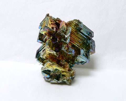 Colored Bismuth - 18pc flat 2 1/2" to 3" size