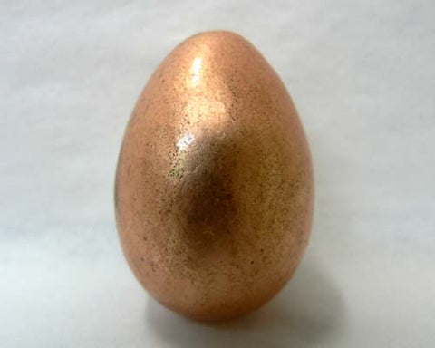 Large Solid Copper Eggs - 18pc flat