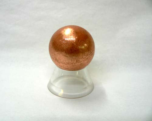Small Solid Copper Spheres - 54pc flat