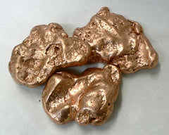 Large Copper Nuggets in Bulk - 3" to 6"