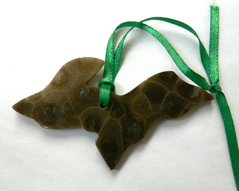 Petoskey Stone U.P. Ornamnet