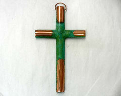 Solid Copper Large Cross