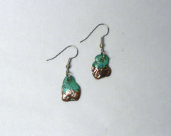 Splash Copper Earrings