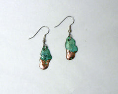 Splash Copper Earrings